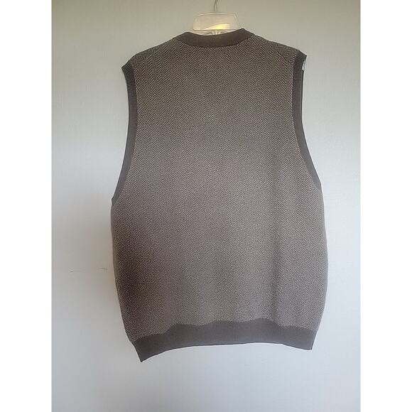 John W Nordstrom Cashmere Vest Men's XL - Picture 4 of 9